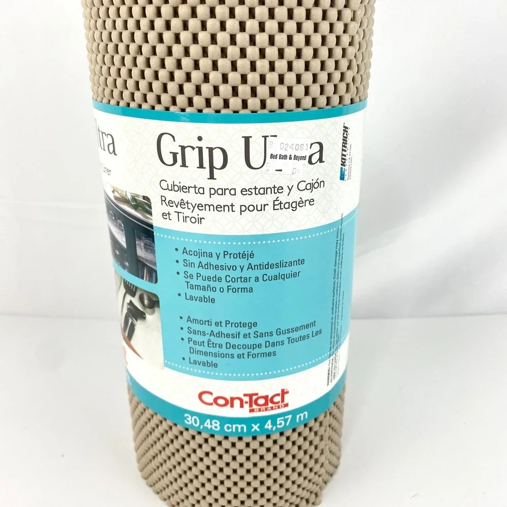 New Contact Con-Tact Grip Ultra Shelf & Drawer Liner 12